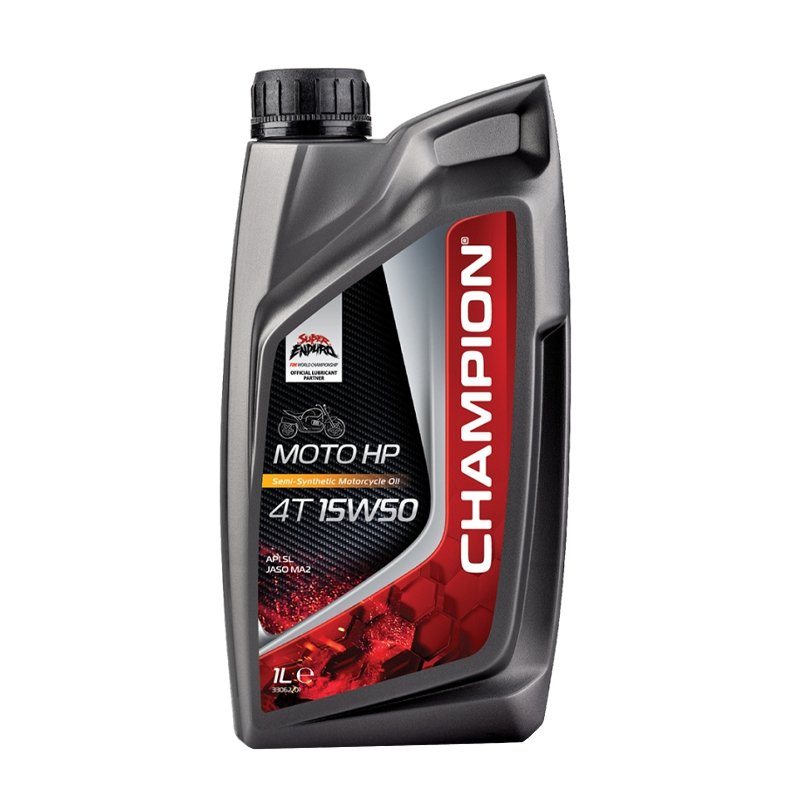 CHAMPION® Moto HP 4T 15W-50 Motorolie - 1 liter