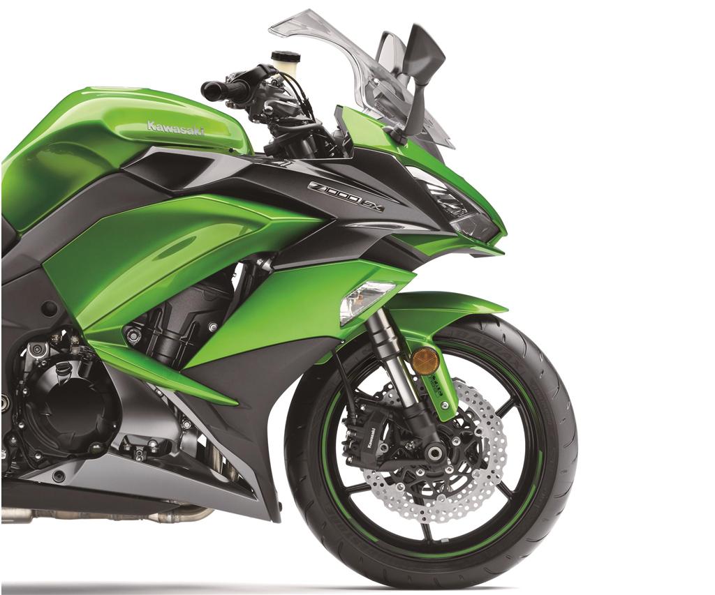 Velg Ring Set Groen Origineel Kawasaki