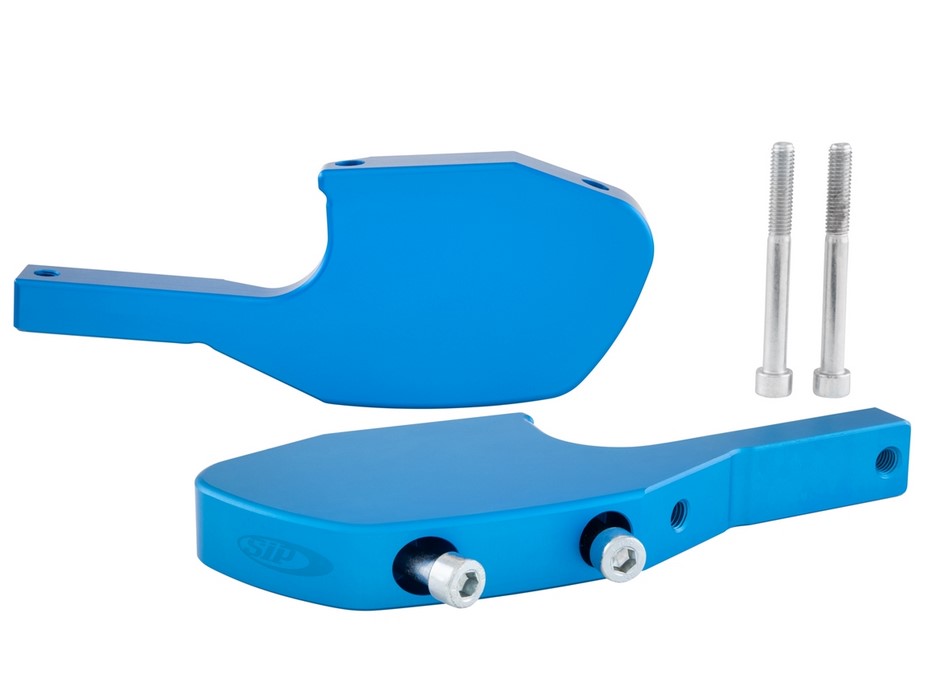 Voetsteun adapter achterbank voor Vespa GTS/GTS Super/GTV/GT 60/GT/GT L 125-300ccm, mat blauw