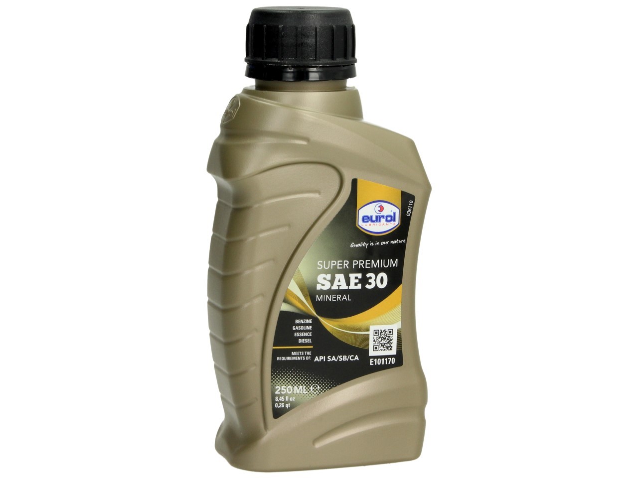 Eurol tandwielolie, SAE 30, Eurol SAE 30, 0,250 l, E101170