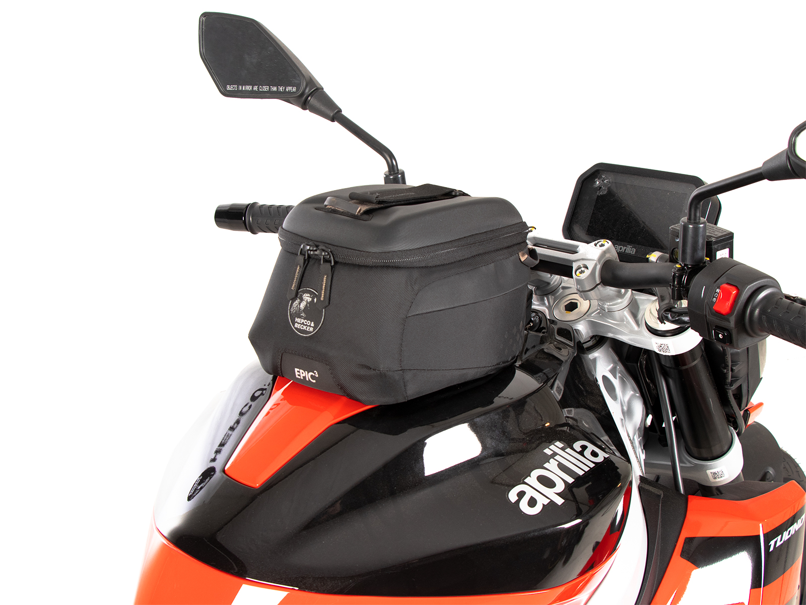 Basistankring incl. tanktasvergrendeling voor Aprilia Tuono 457 (25- ) Hepco & Becker