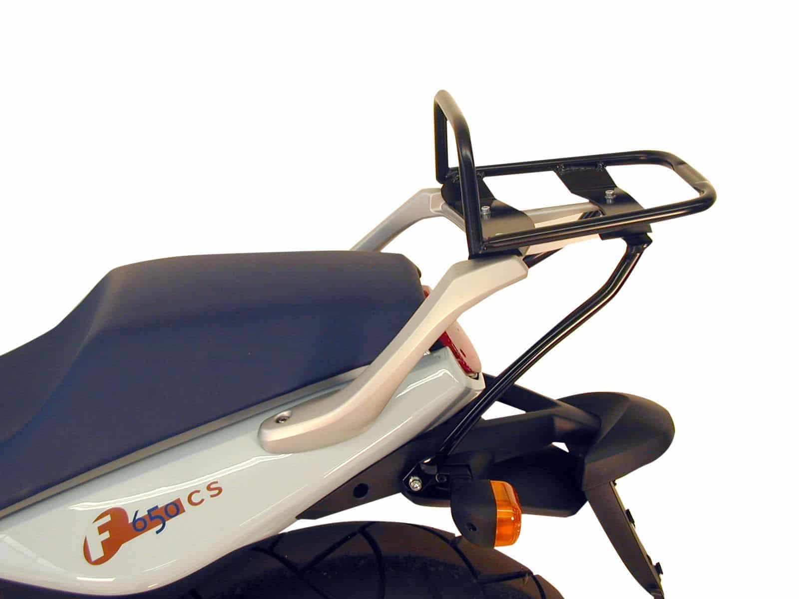 Buisvormige bagagedrager topkoffer zilver voor BMW F 650 CS (02-05) Hepco & Becker