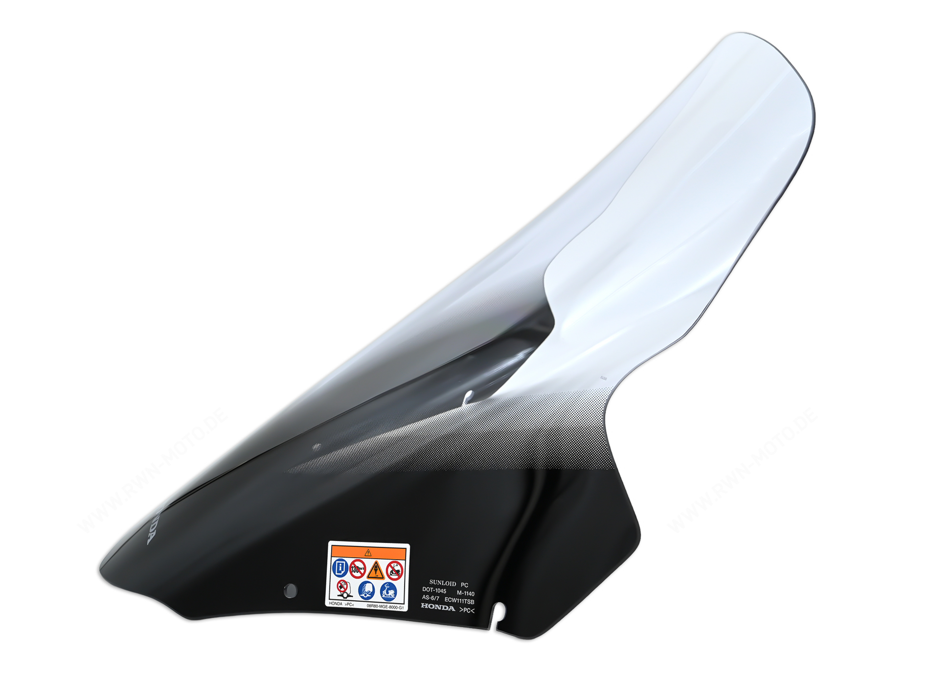 Hoog windscherm Honda PCX 125 2024- origineel Honda