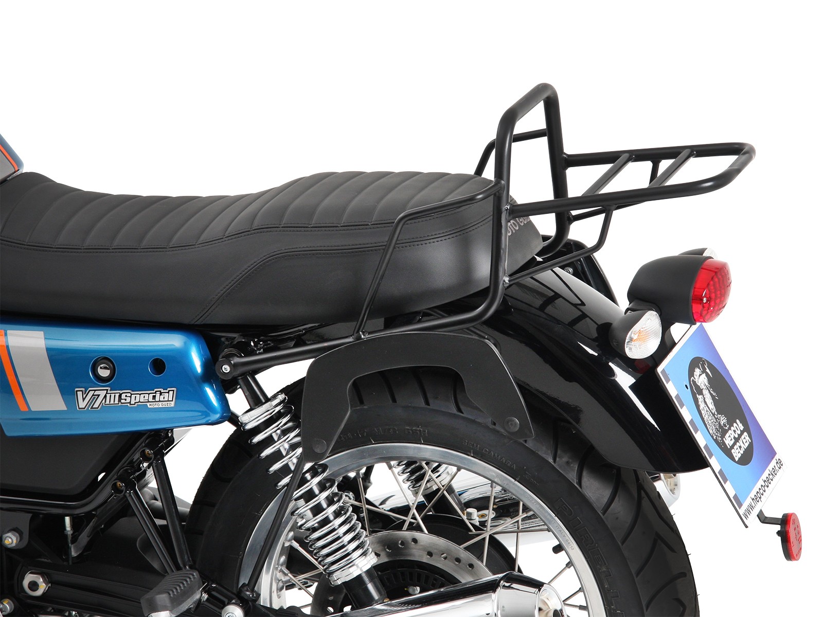 C-Bow zijbalk chroom voor V 7 III steen/ speciaal/ Anniversario/ Racer (Bj.17-)