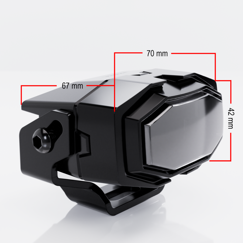 HIGHSIDER pro mistlamp MH24-FOG LED zwart