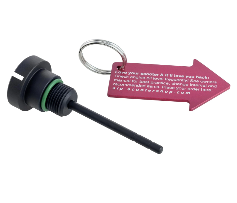 Olievuldop motorolie voor Vespa GTS Super 125cc 4T LC Euro 3 (09-16), zwart mat