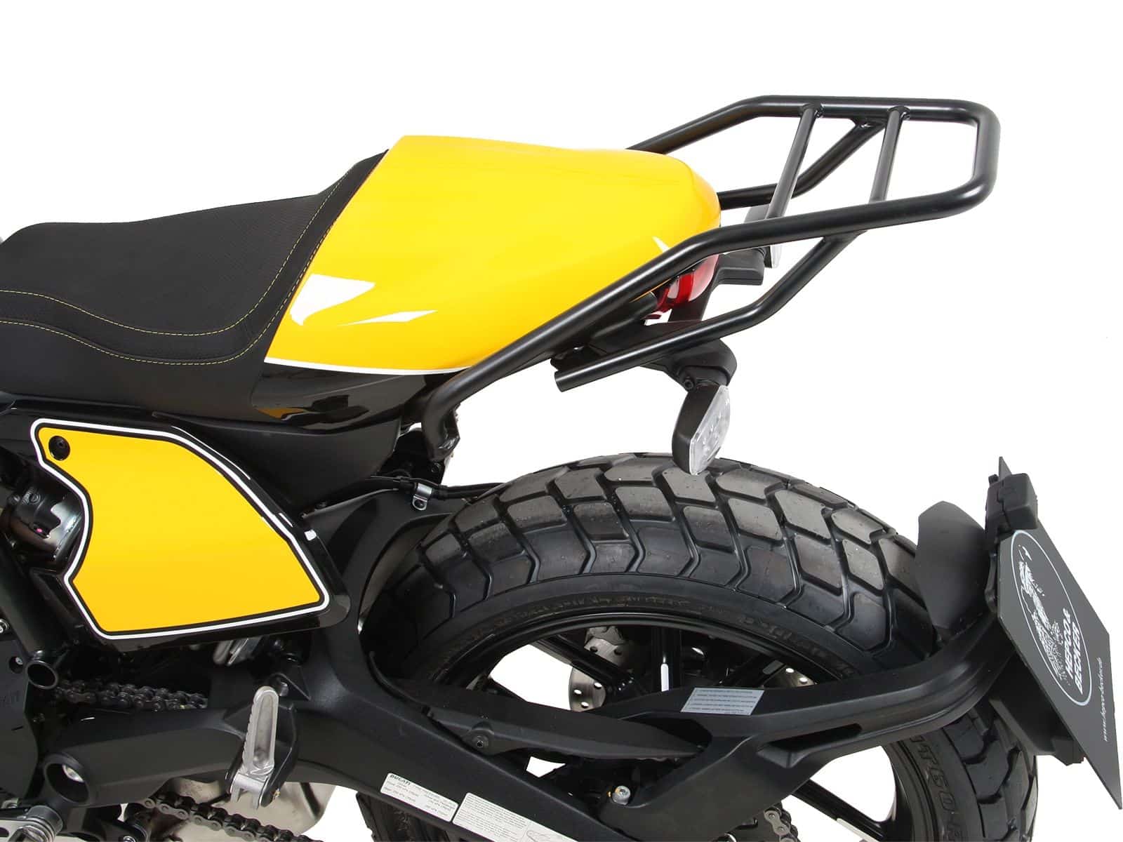 Buisvormig bagagerek zwart voor Ducati Scrambler 800 (19-22) Hepco & Becker