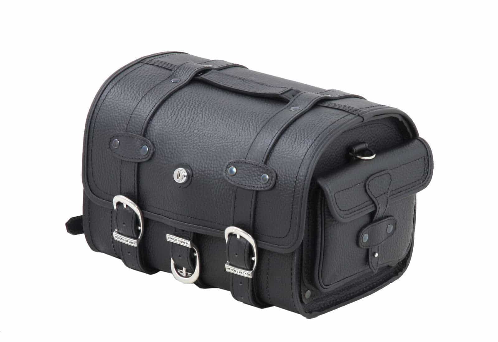 Leren handtas Liberty voor Soloracks Hepco & Becker