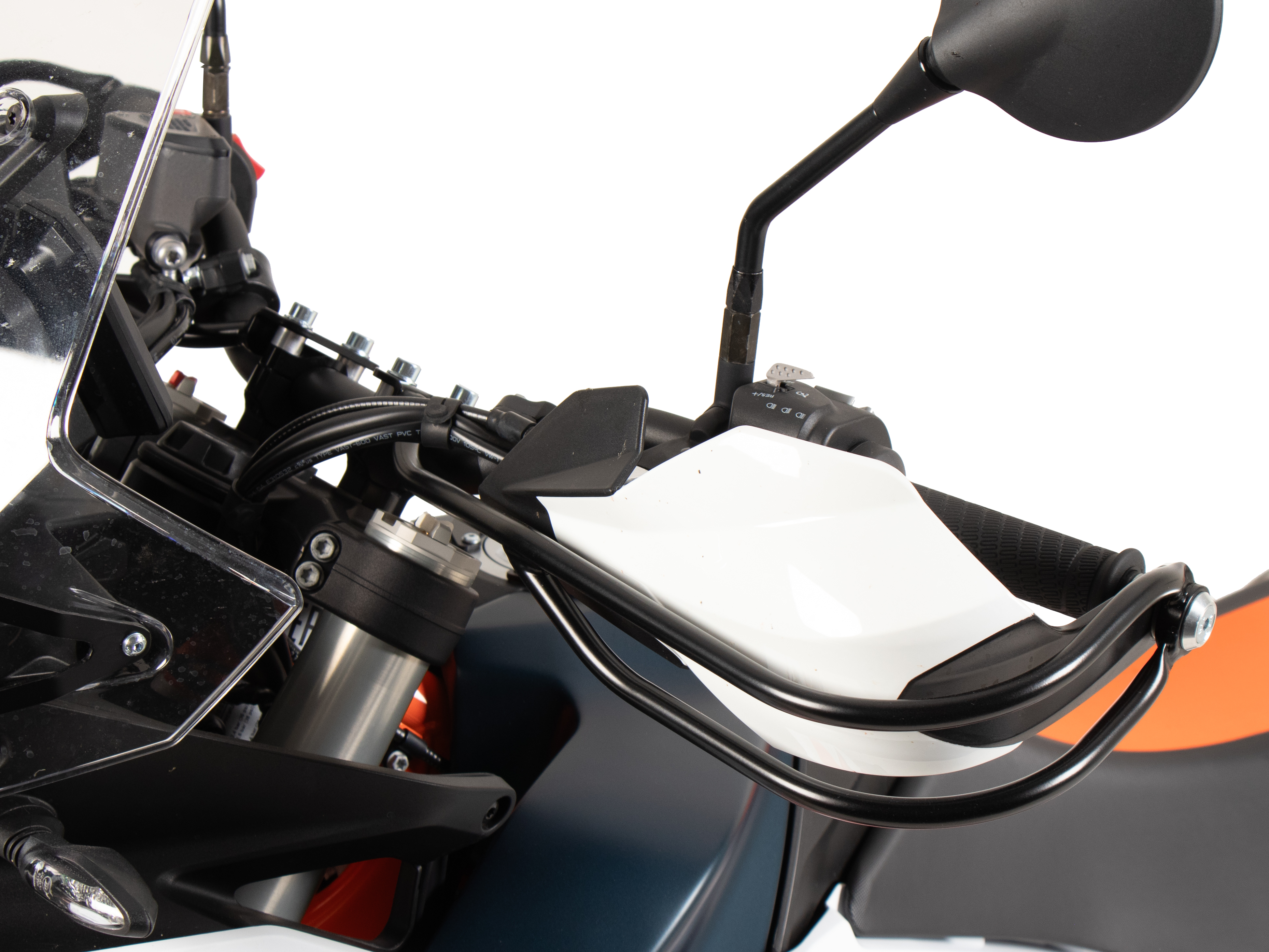 Handvatbeschermer (links + rechts) voor KTM 890 Adventure / R (23-) Hepco & Becker