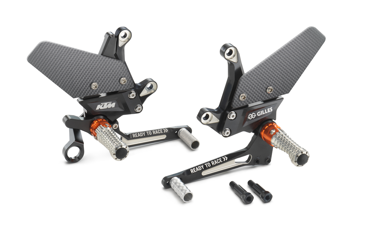 KTM voetsteun systeem
