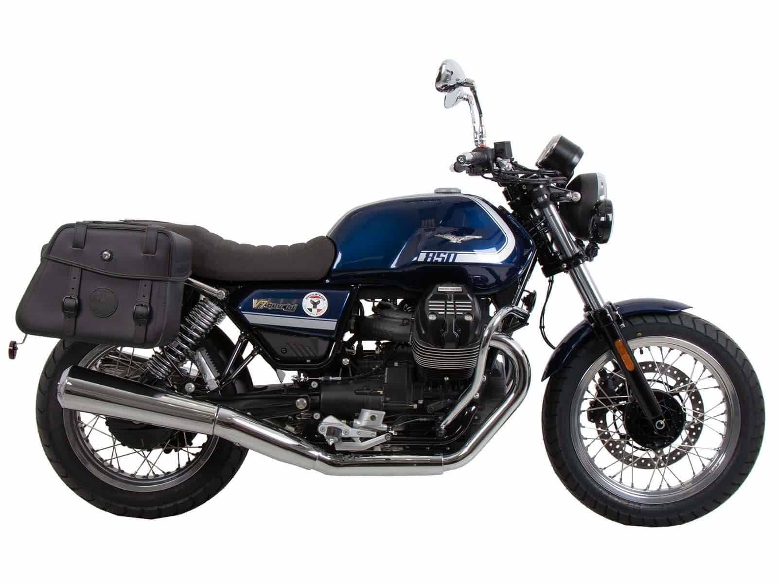 C-Bow zijdrager chroom voor Moto Guzzi V7 850 Special/Stone/Centenario (21-24) Hepco & Becker