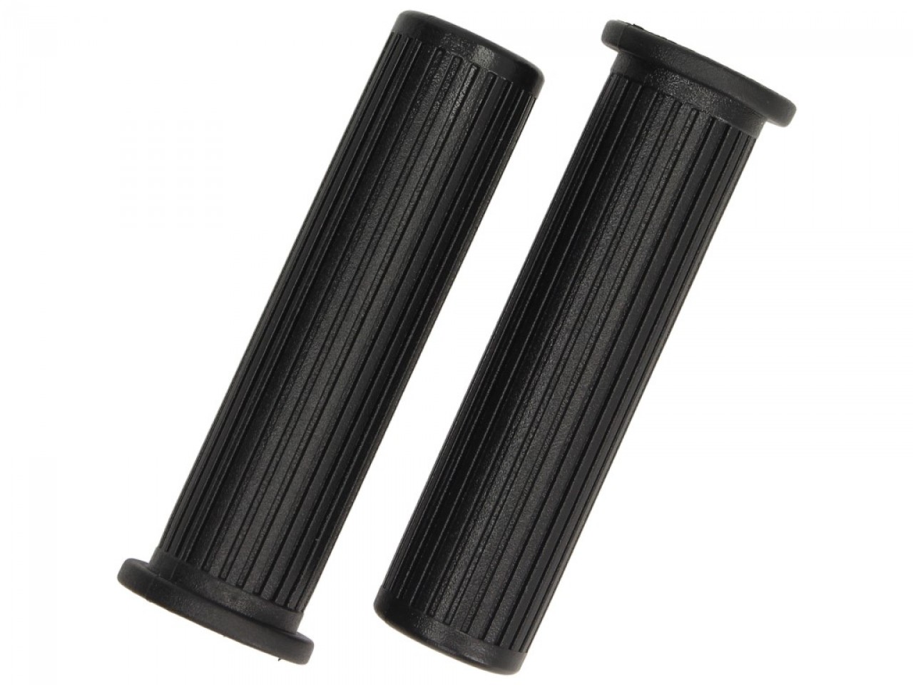 Rubber handgreep kit voor Vespa PX /80 / 125 / 200 - ariete Ø 22 mm, lengte: 135 mm, zwart