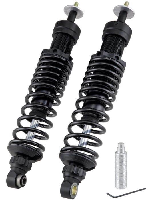 Achterschokdemper voor Vespa GTS/GTS Super/GTV/GT 60/GT/GT L 125-300cc, mat zwart