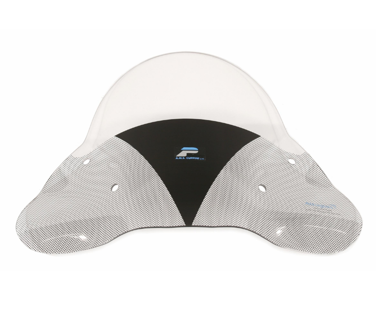 Flyscreen CUPPINI voor Vespa GTV/GT 60 125-300cc, helder