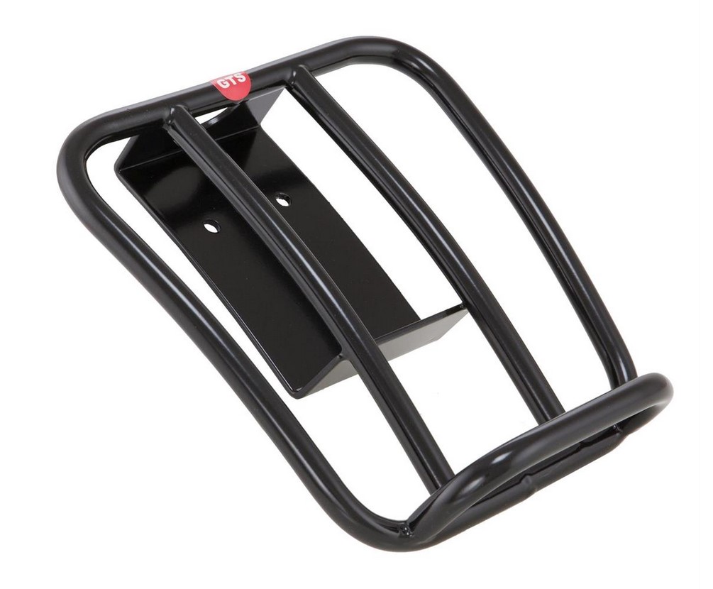 Bagagerek achteraan jaren '70 voor Vespa GTS/GTV/GT 125-300cc 4T LC, zwart