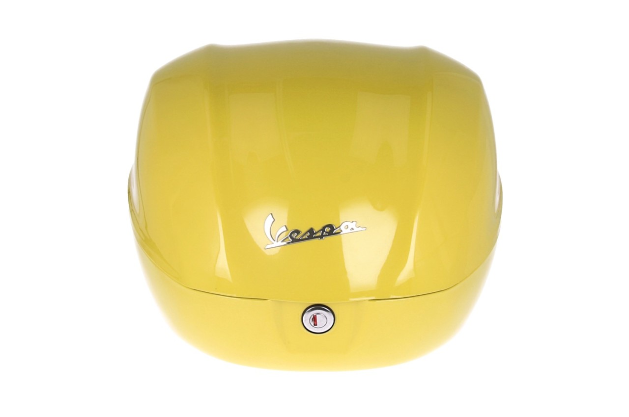 Originele topkoffer 32 l. voor Vespa Primavera / GTS (Geel L08)