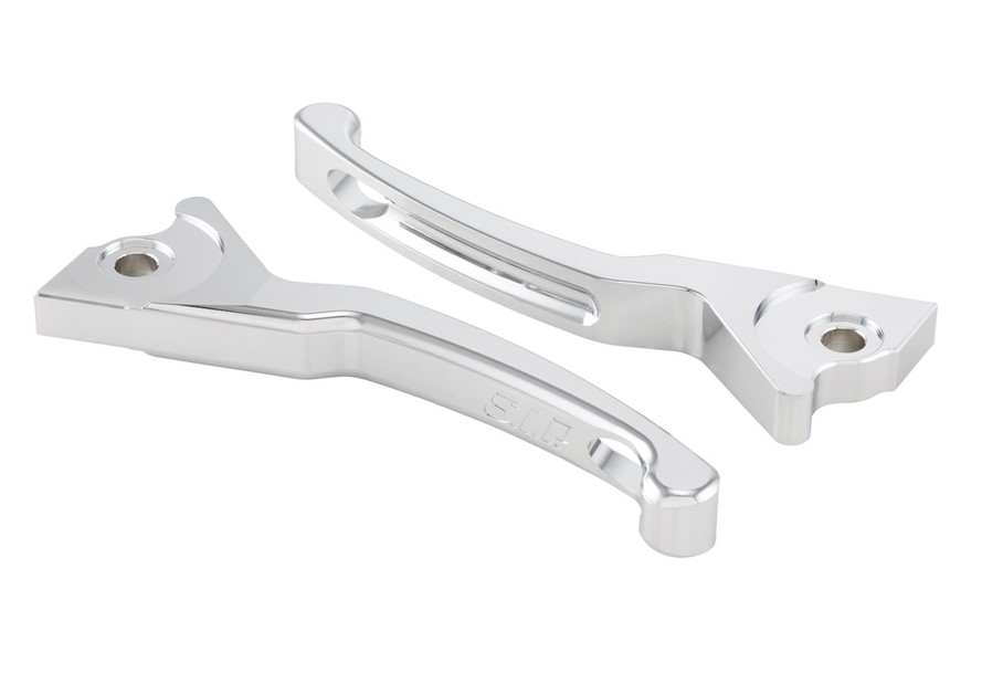 Sport remhendelset shorty voor Vespa, rechts en links, chroom
