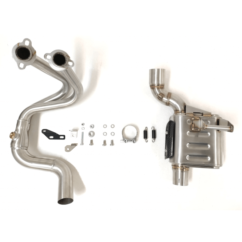 IXIL RB compleet systeem met katalysator voor Kawasaki Z 650 /RS, 650 Ninja (21-), zwart, E-keur, Euro5