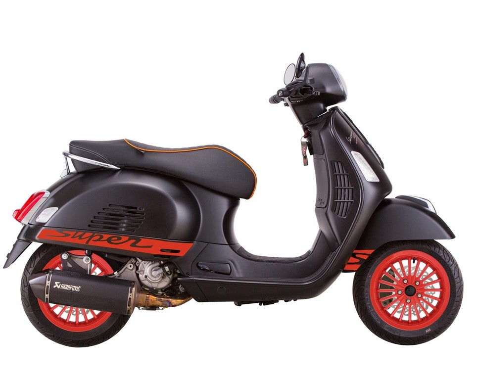 Velg voor/achter voor Vespa GTS/GTS Super/GTV/GT 60/GT/GT L 125-300ccm, rood