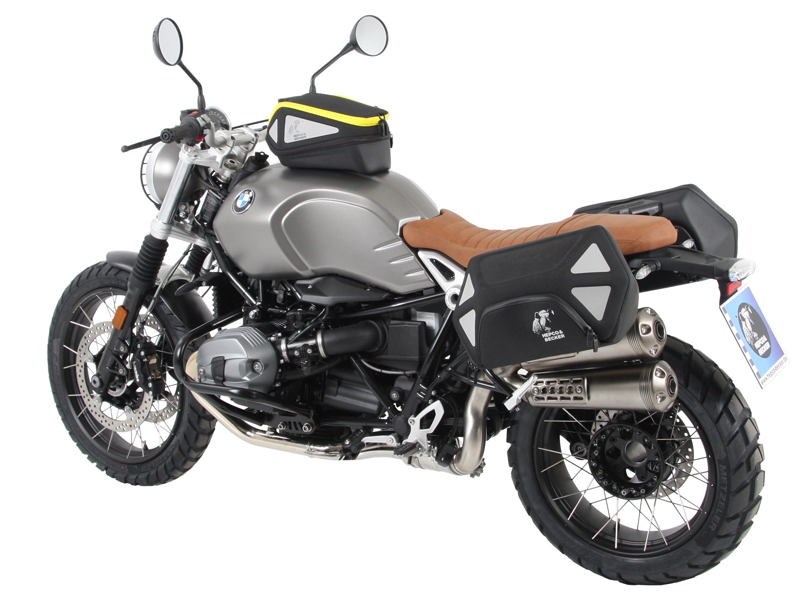 C-Bow zijdrager zwart voor BMW R nineT (16-23) / Urban G/S 40 Years Edition