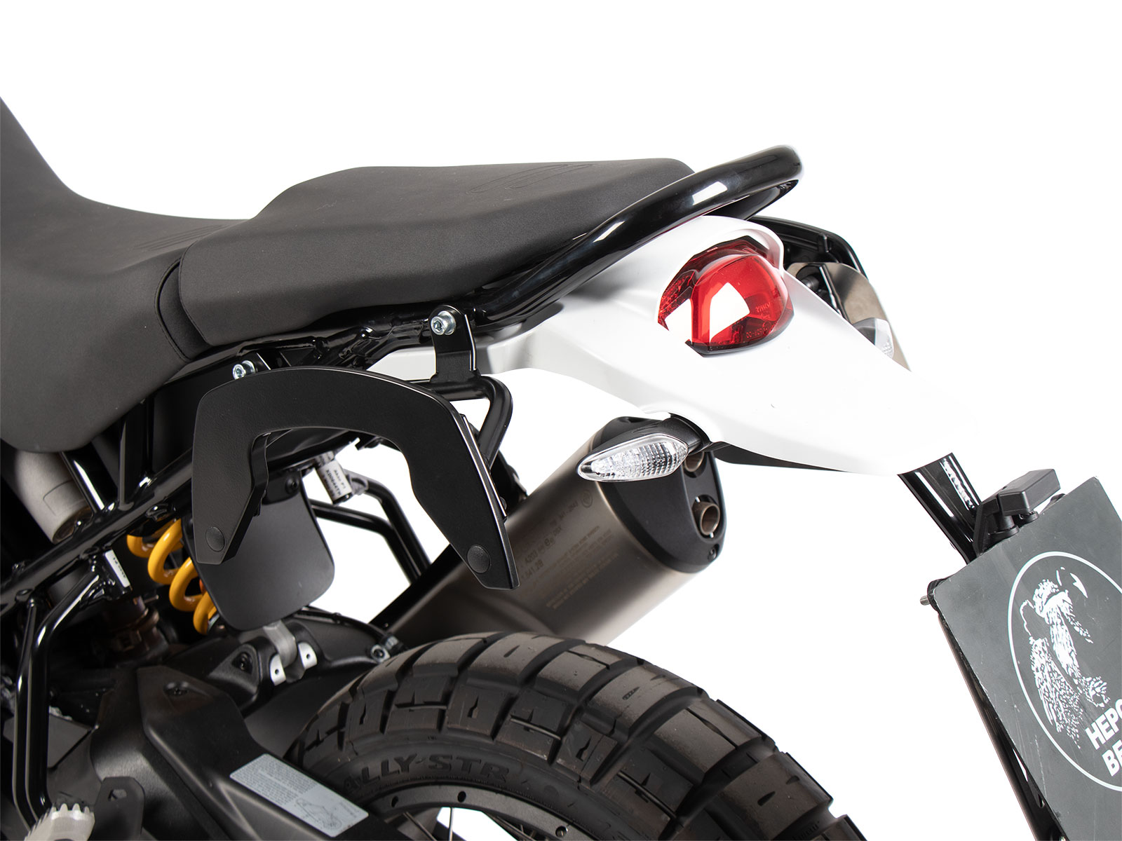 C-Bow zijdrager zwart voor Ducati DesertX Rally (24-) Hepco & Becker