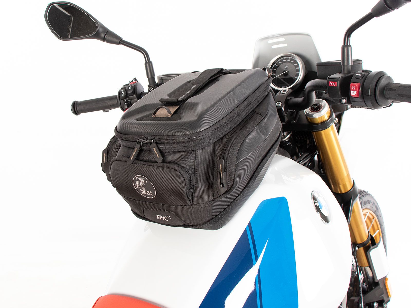 Basistankring incl. tanktasvergrendeling voor BMW R 12 G/S (25-) Hepco & Becker