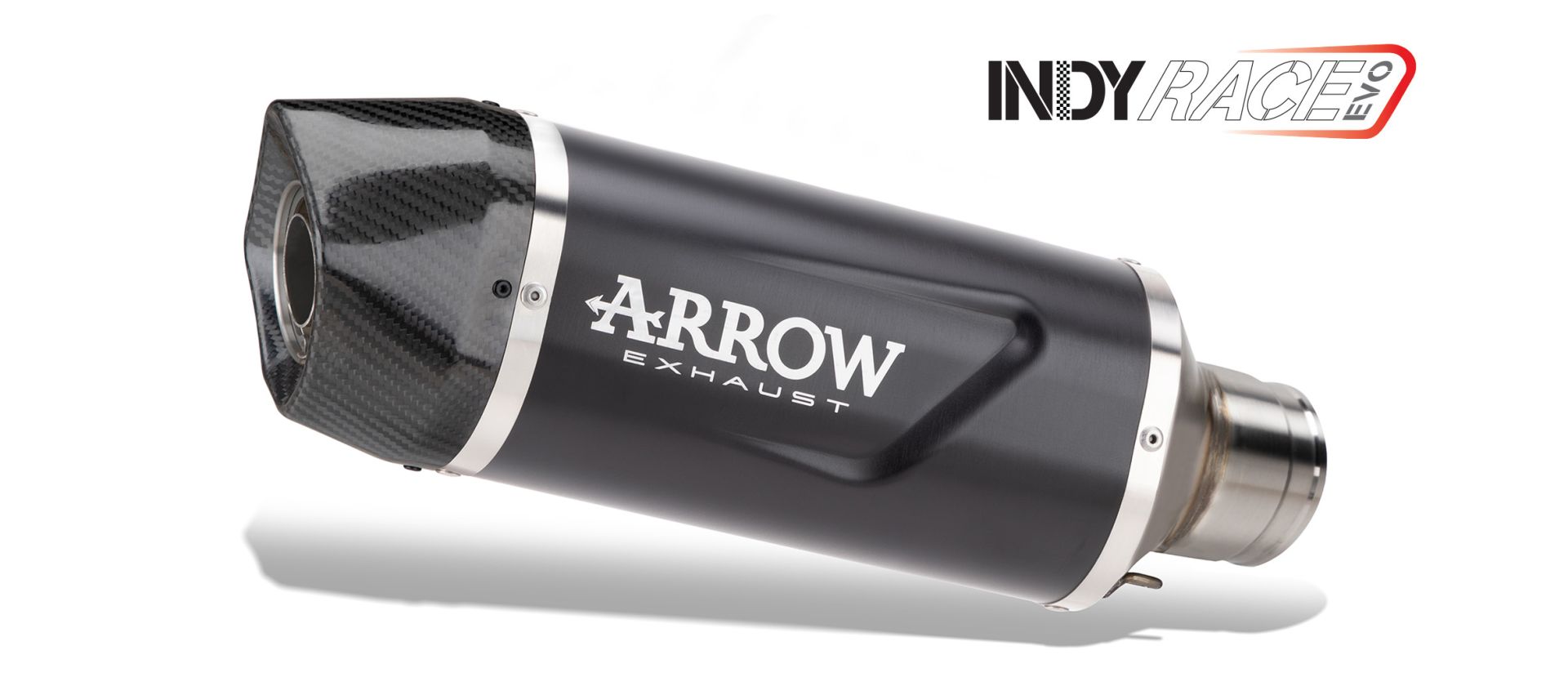ARROW uitlaat INDY RACE EVO DARK voor Honda CBR 600 RR modeljaar 2024-