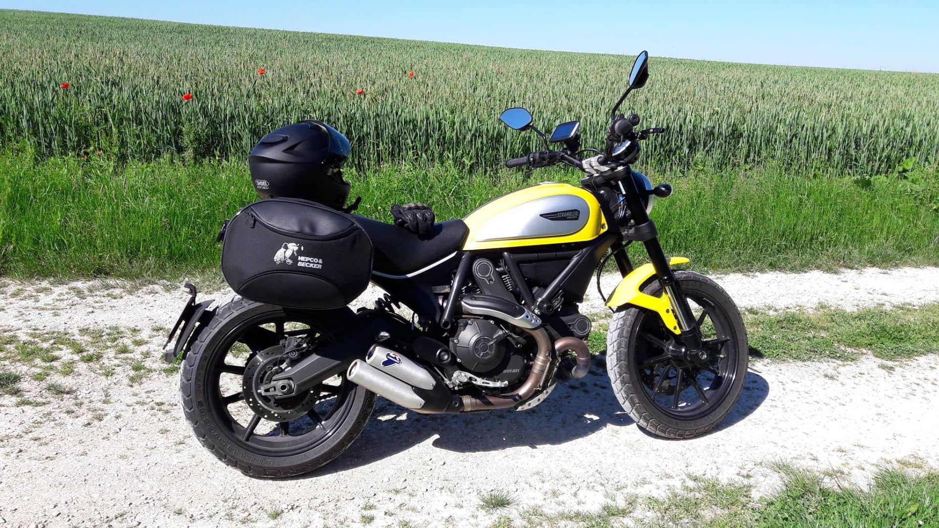 C-Bow zijdrager zwart voor Ducati Scrambler 800 (15-18) Hepco & Becker