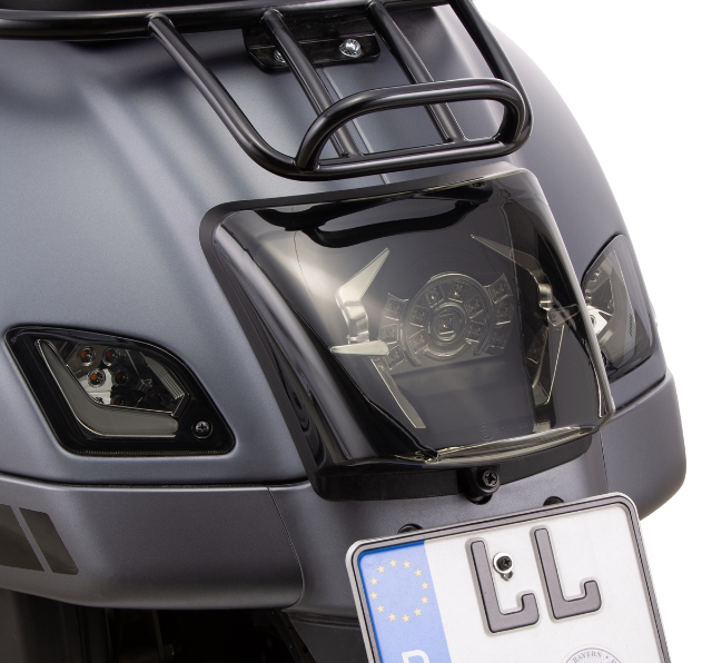 Richtingaanwijzerset voor & achter voor Vespa GTS/GTS Super/GTV 125-300cc ('14-), getint