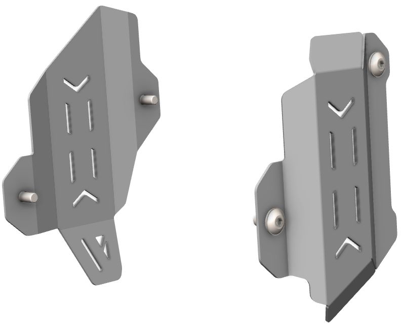 Remcilinderdeksel zilver aluminium voor Suzuki V-Strom 800 DE (23-)