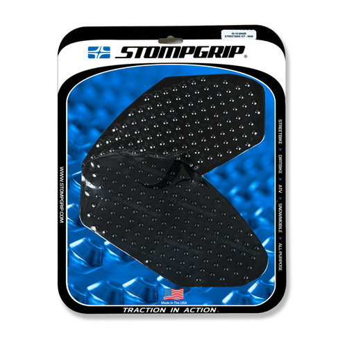 Stompgreep zwart Volcano voor Kawasaki Ninja 650 / Z650, 2017-