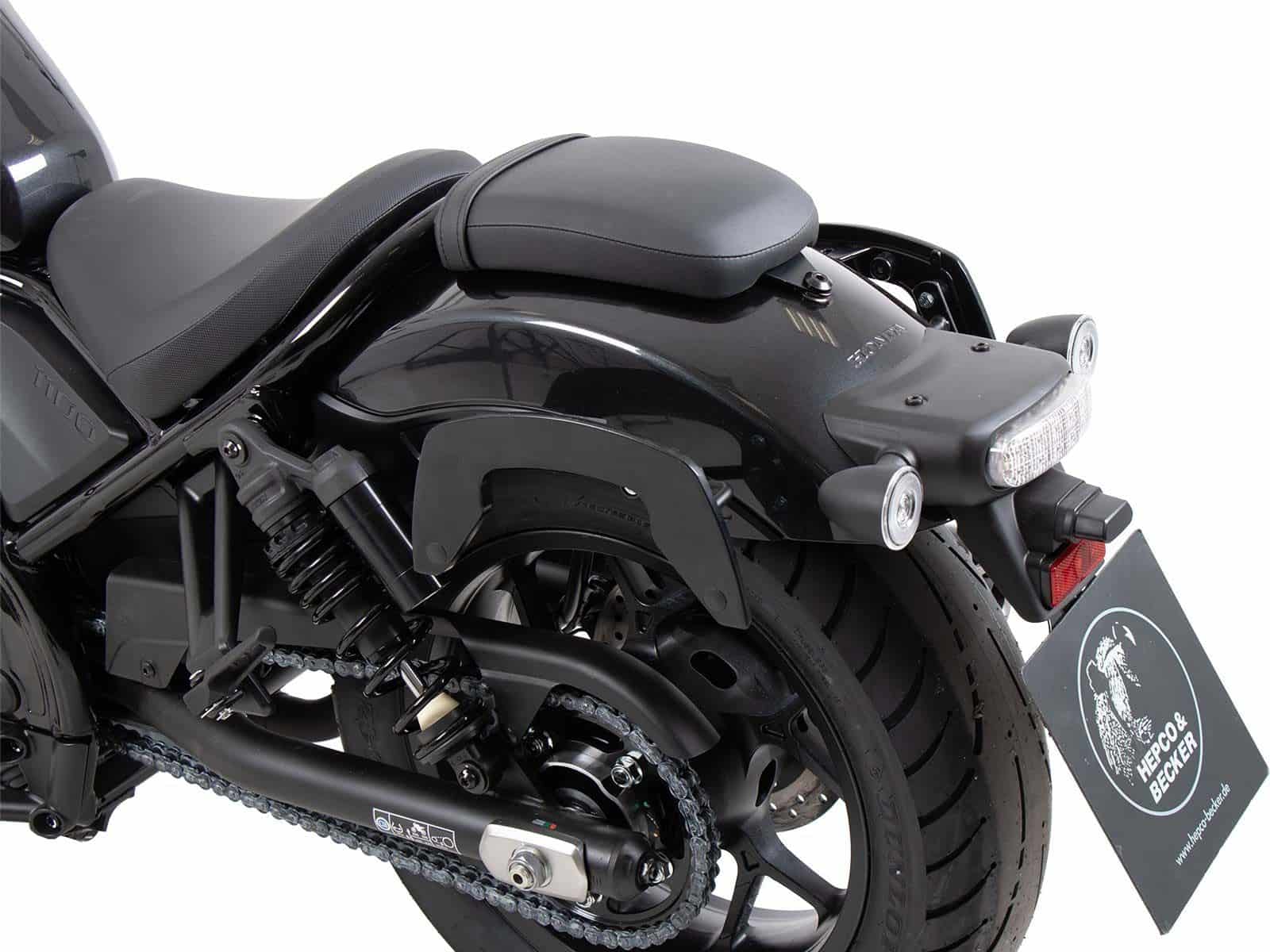 C-Bow zijdrager zwart voor Honda CMX 1100 Rebel /DCT (21-24) Hepco & Becker