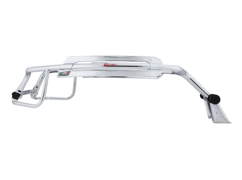 Crashbar zijafdekking voor Vespa PX 80-200cc, chroom