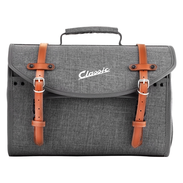Classic" tas voor Vespa - grijs, nylon