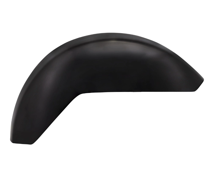 Spatbord EVO II voor Vespa PX 80-200ccm, GFK, zwart