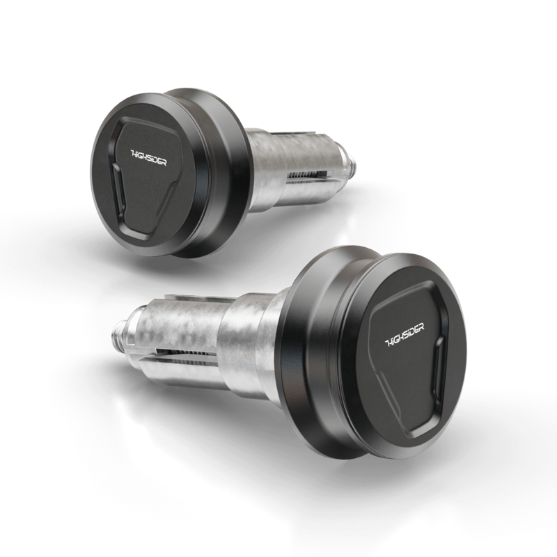 HIGHSIDER pro Esagano-XS stuurgewichten zwart (paar)