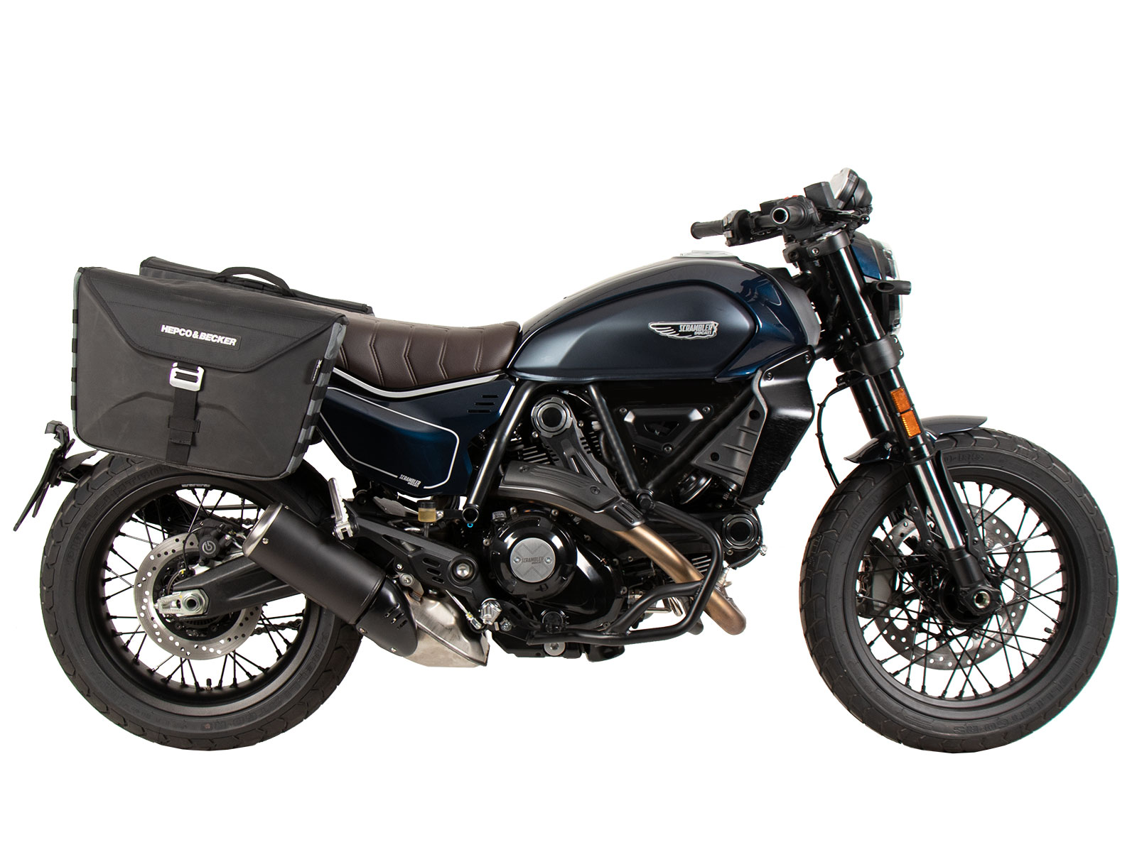 C-Bow zijdrager zwart voor Ducati Scrambler 800 Nightshift /Full Throttle (23-) Hepco & Becker