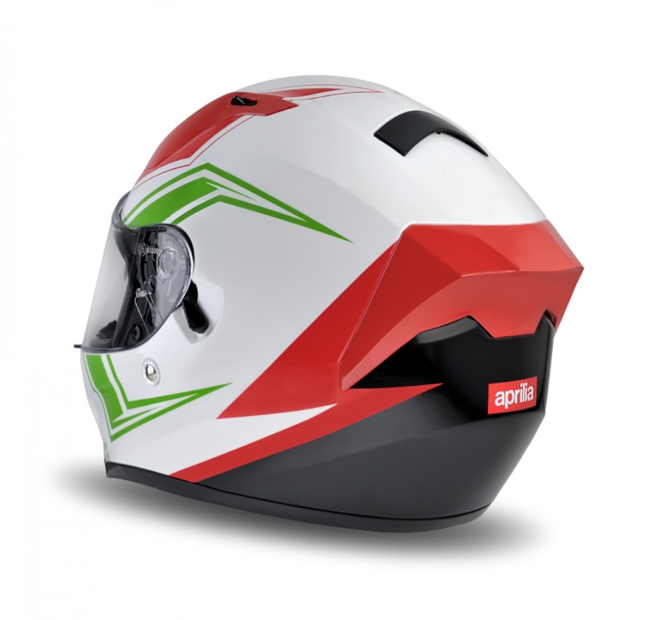 Aprilia integraalhelm Racing wit