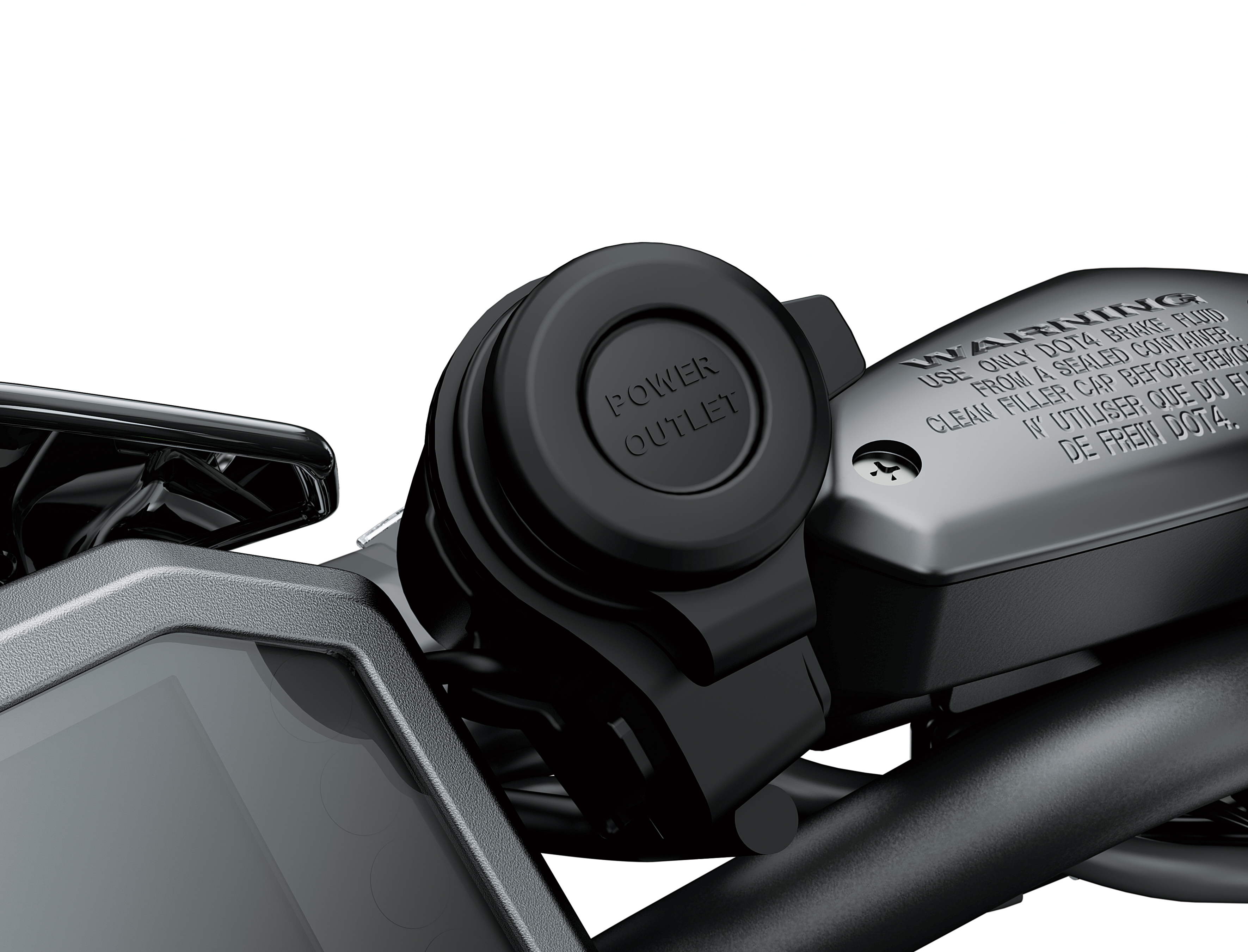 12V gelijkstroomaansluiting voor Kawasaki Z900 2020-