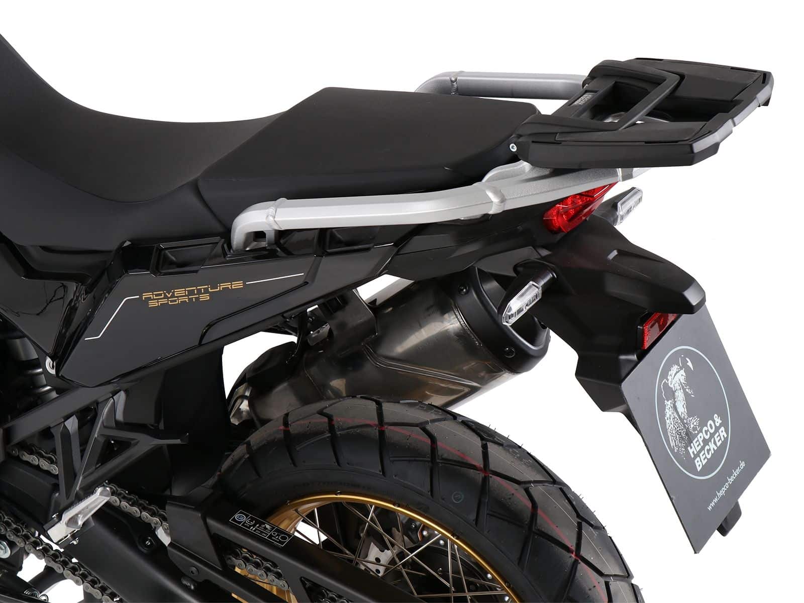 Easyrack topkoffer zwart voor Honda CRF 1100 Africa Twin Adventure Sports (24-) Hepco & Becker