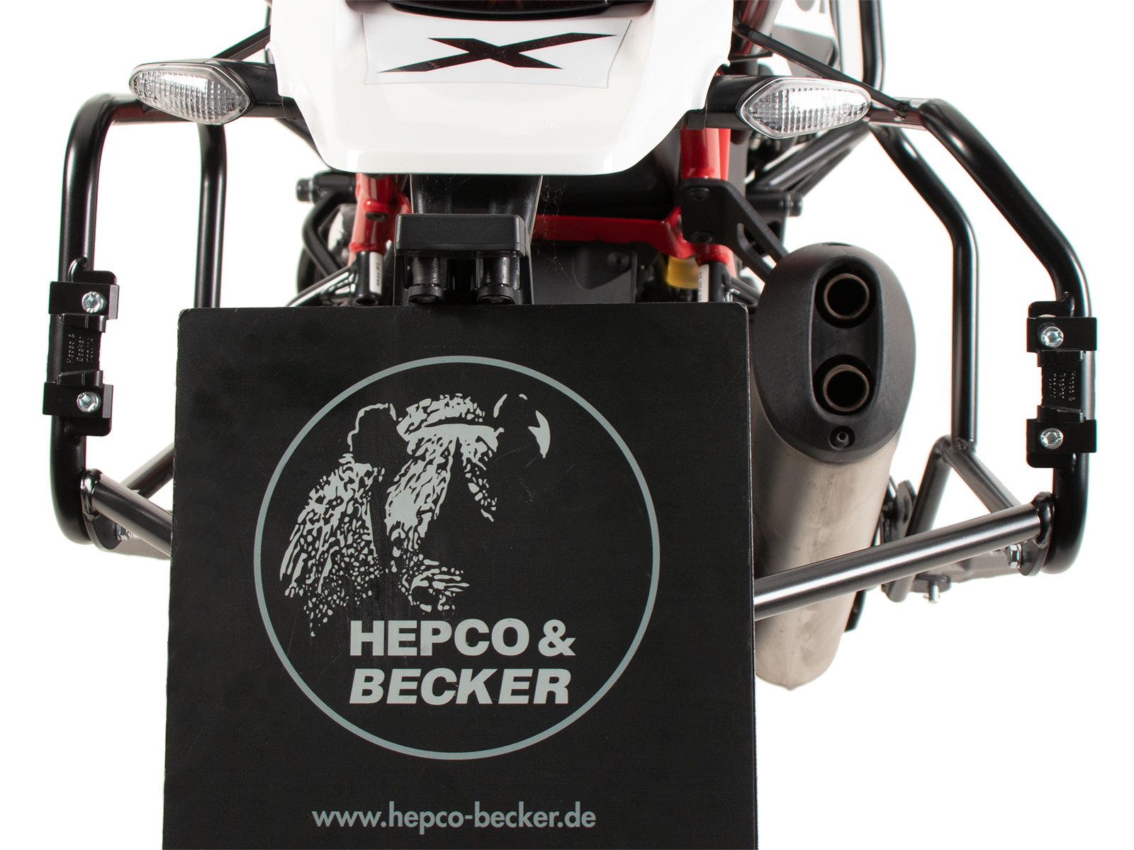 Uitsparing zijkofferdrager voor Ducati Desert X Rally (24-) Hepco & Becker