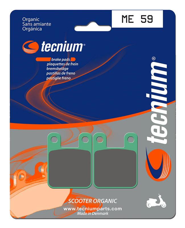 Tecnium organische remblokken voor scooter - ME59