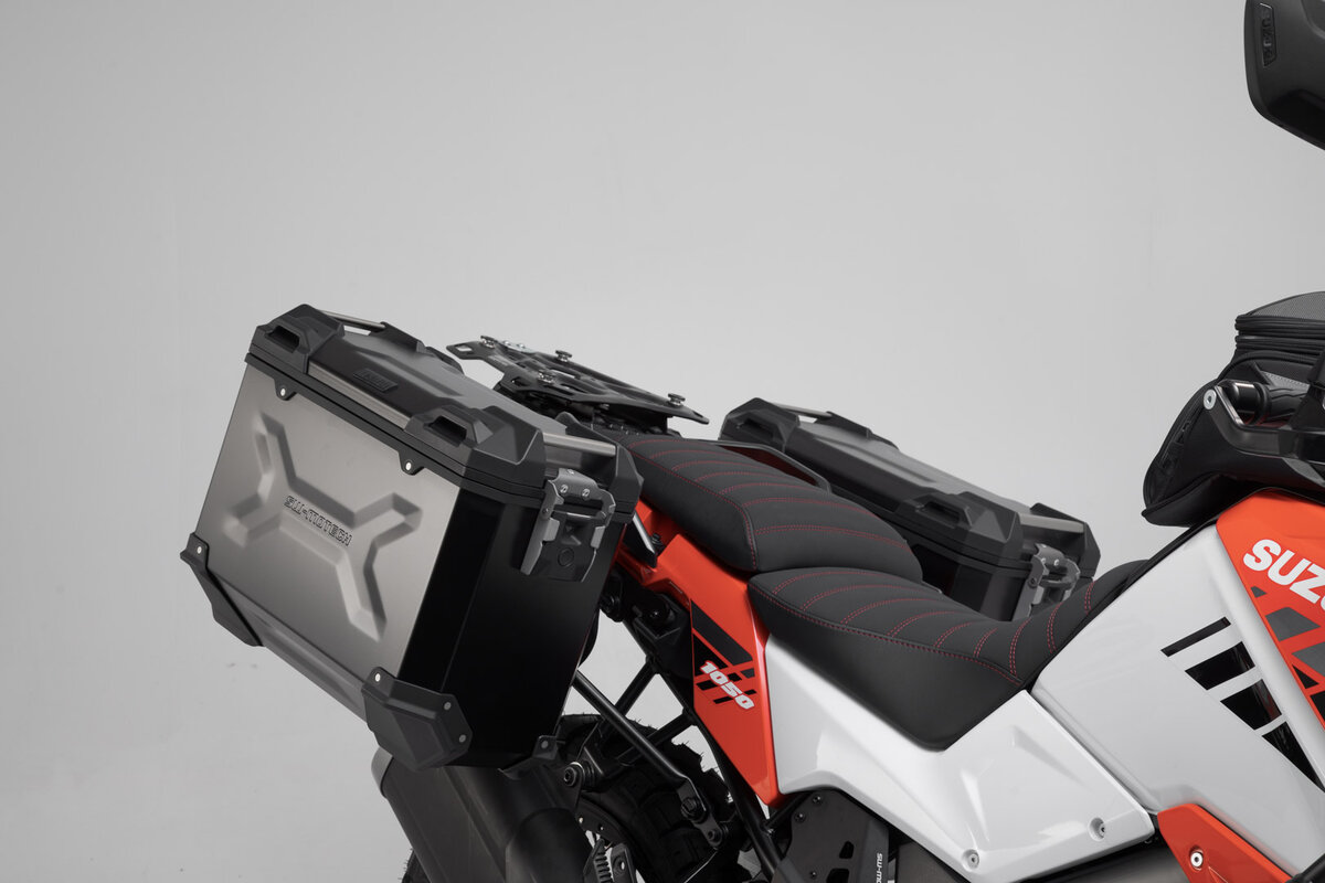 TRAX ADV aluminium koffersysteem zwart Suzuki V-Strom 1050 /XT (19-21), WEF0-Copy