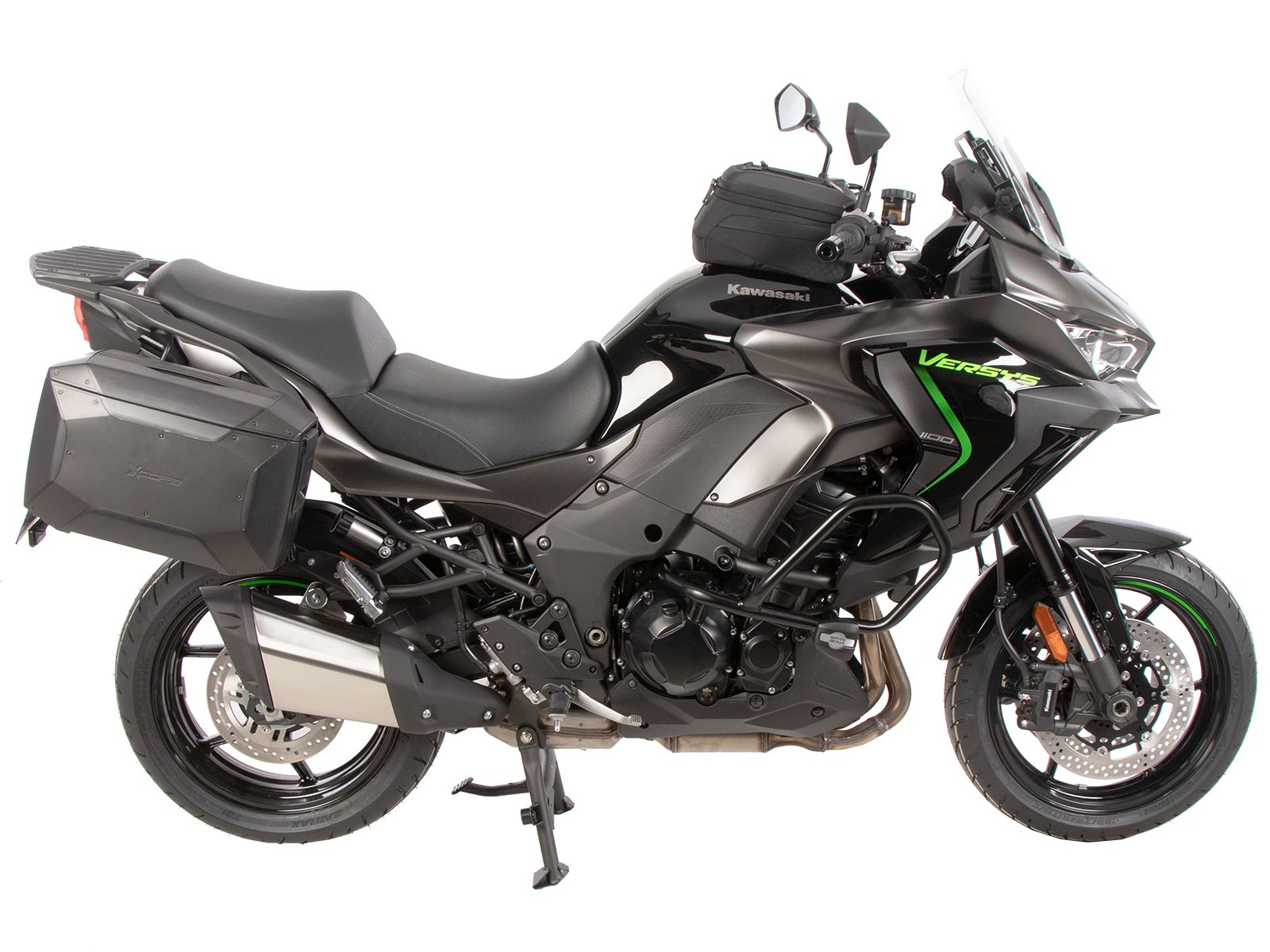 C-Bow zijdrager zwart voor Kawasaki Versys 1100 /SE (25-) Hepco & Becker