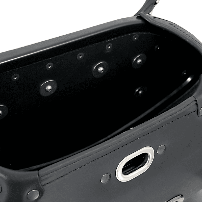 Zadeltassenset Buffel voor C-Bow drager Hepco & Becker