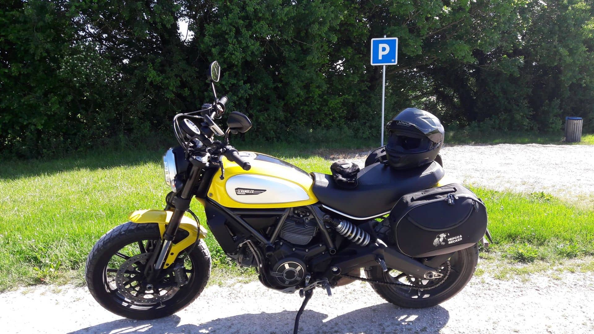 C-Bow zijdrager zwart voor Ducati Scrambler 800 (15-18) Hepco & Becker
