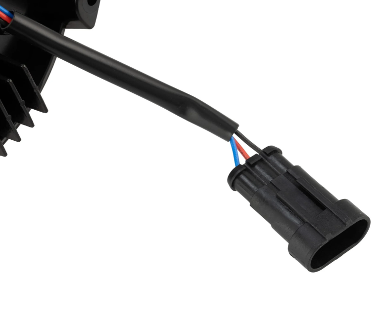 Koplamp ZELIONI Black Edition LED voor Vespa GTS/GTS Super HPE 125-300 (19-22), zwart/chroom