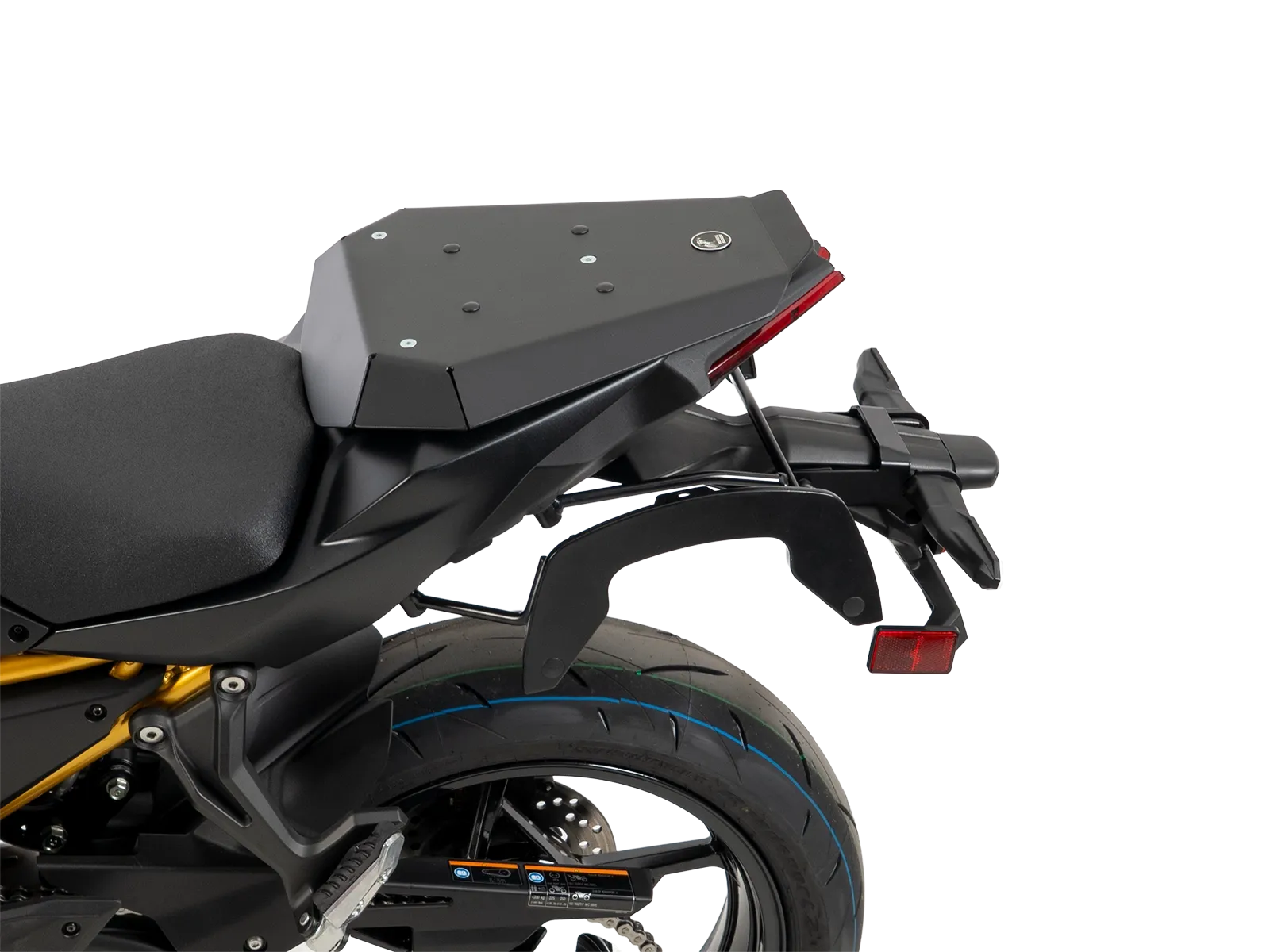 C-Bow zijdrager zwart voor Kawasaki Z 650 S (26-) Hepco & Becker
