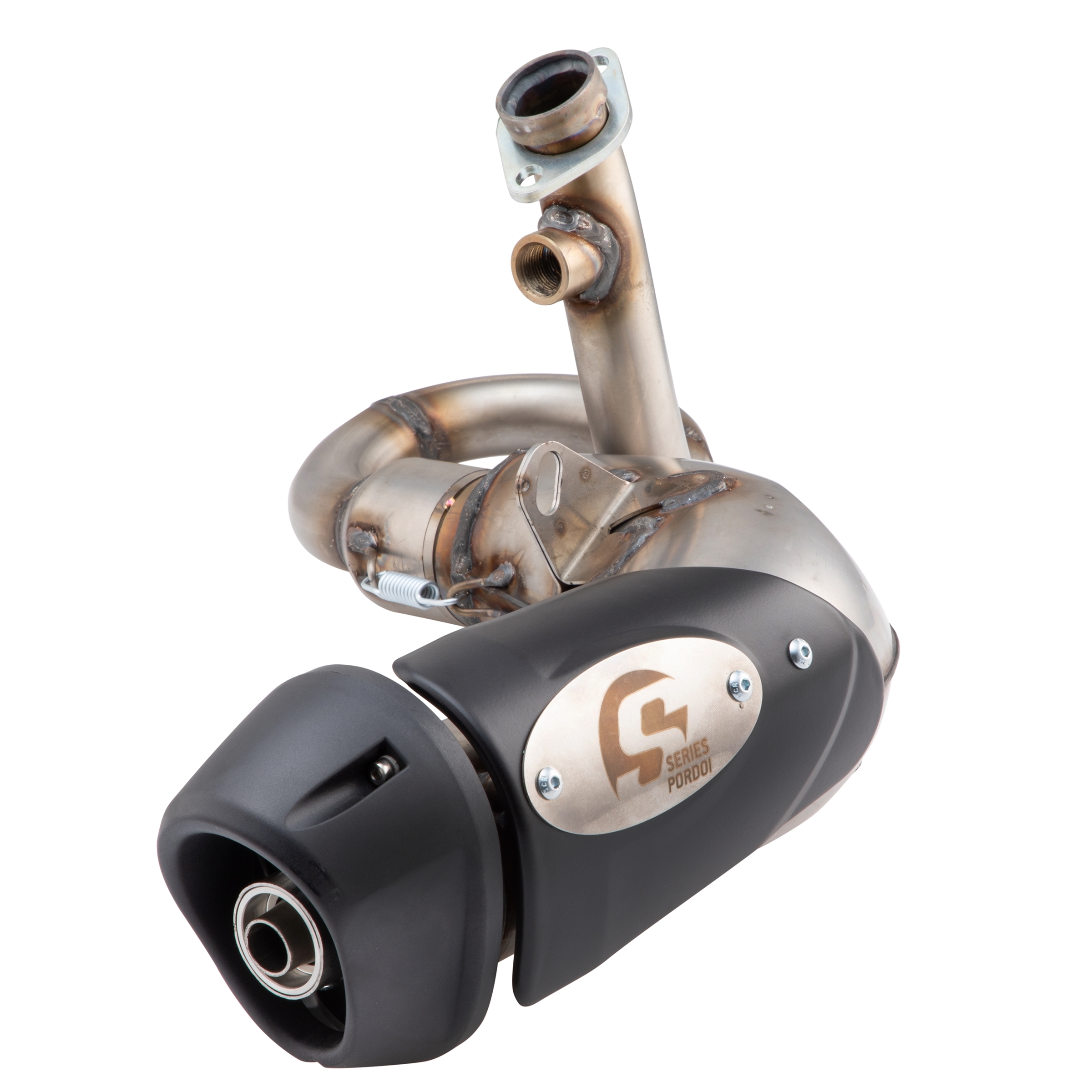 Racing uitlaat voor Vespa GTS/GTS Super/GTV/GT 60 125-300cc d.w.z., 4T, LC, roestvrij staal