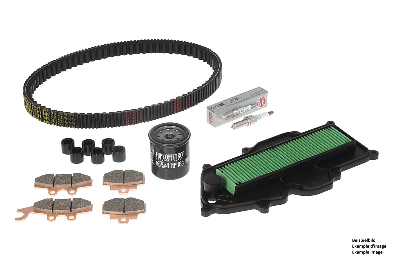 NF ProKit Inspection Kit Plus, met remblokken, Yamaha YQ 50 Aerox 2T LC, bouwjaar: 1997-2012